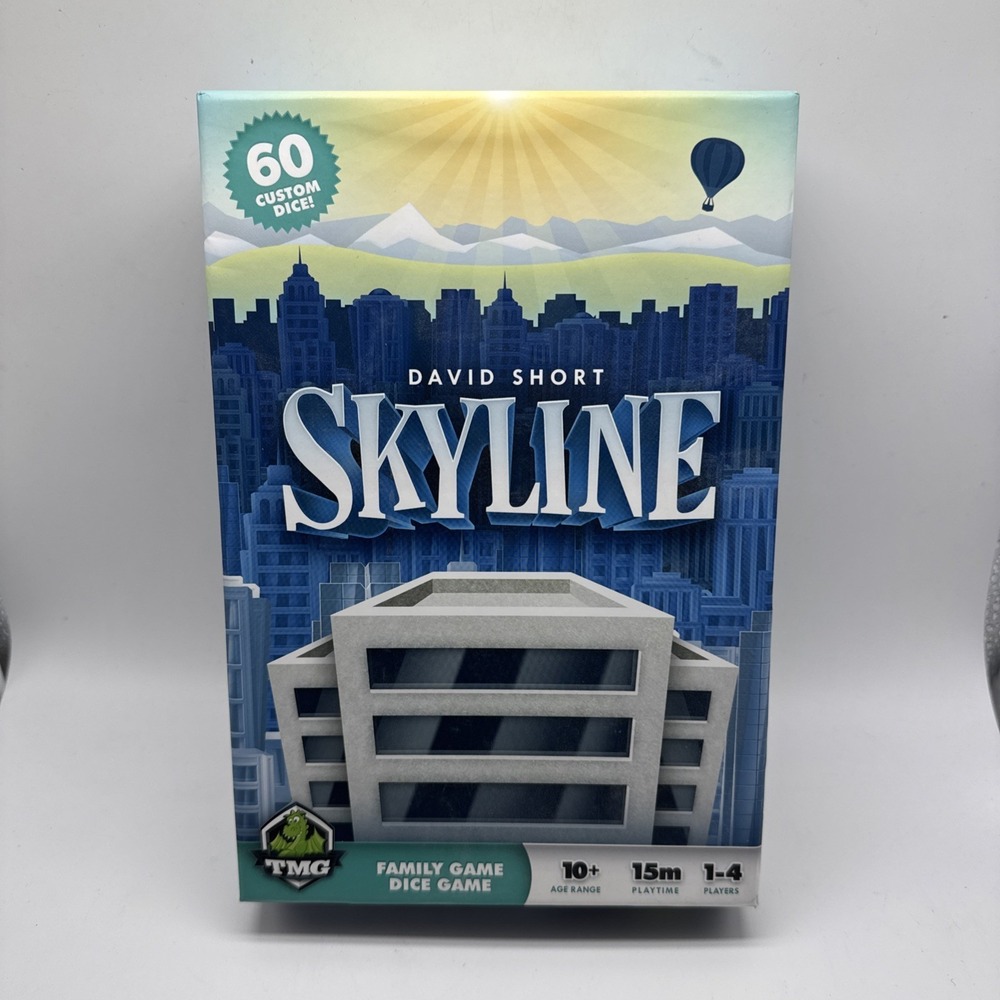 Tasty Minstrel Games Skyline Dice Board Game TTT9003 David Short 2013